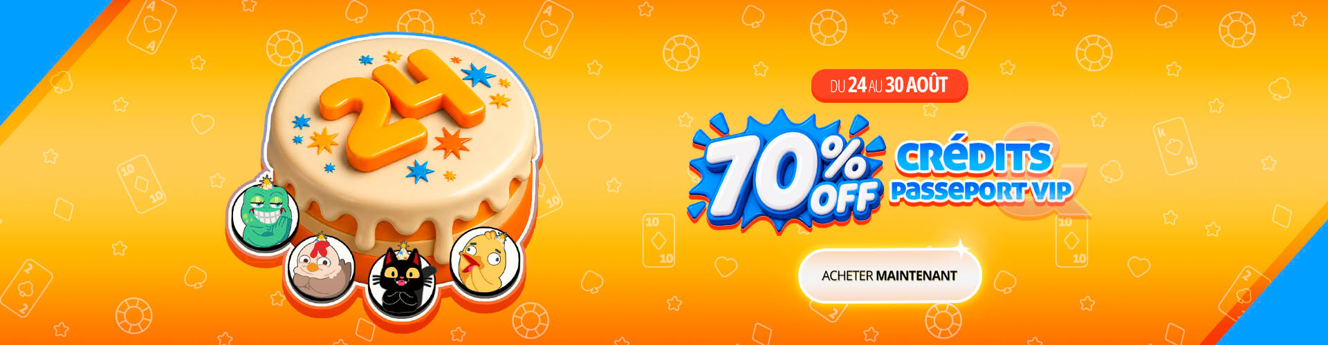 ? C'est jour de f�te ! ClubDeJeux f�te son anniversaire avec 70% de r�duction sur tout.