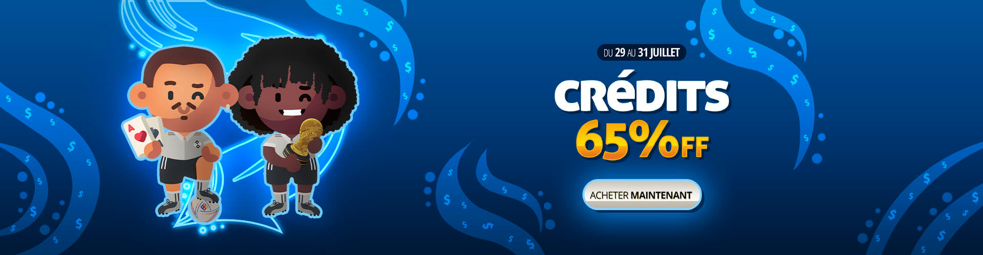 Invite tes amis et profite de 65 % off sur les crdits pour jouer et t?amuser ! ??
